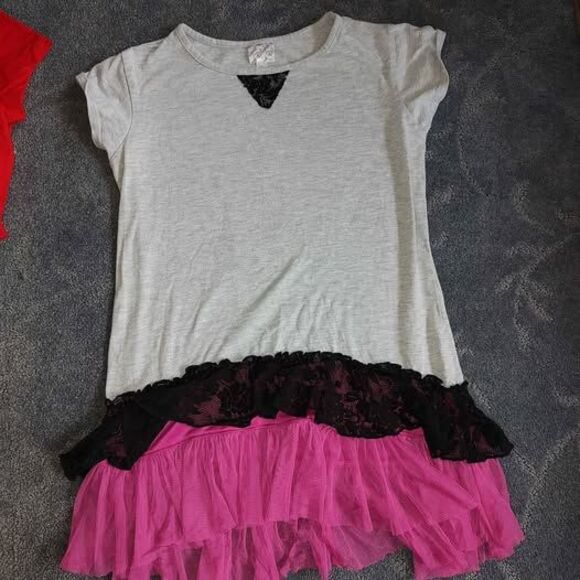 8 Girls clothes clothing Lot Sz 14/16; Tanks, Legging, Long Short Sleeve - Picture 5 of 6